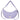 Doughnut Eclair Softies - Shoulder Bag 34 cm (Color: lilac)