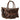 Buckle & Seam Linwood Weekender - Reisetasche 50 cm Leder (brown/dots) - Markenkoffer