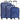 Paradise by CHECK.IN Kingston - 4 - Rollen - Trolley Set 3tlg. (blau) - Markenkoffer