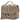 Seidenfelt Nellim - Henkeltasche 25.5 cm (smooth taupe/gold) - Markenkoffer